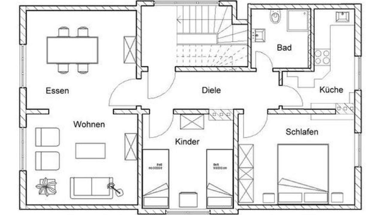 Pematra Ferienwohnung Faehrblick 吕贝克 外观 照片